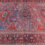 Nice old Persian carpet Afshar 220x298 cm