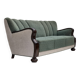 1960s, Danish 3-seater sofa, furniture wool, oak wood.