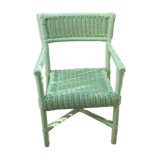 Wicker children's armchair