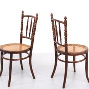 2 Thonet Mundus chairs Vienna Austria, circa 1925