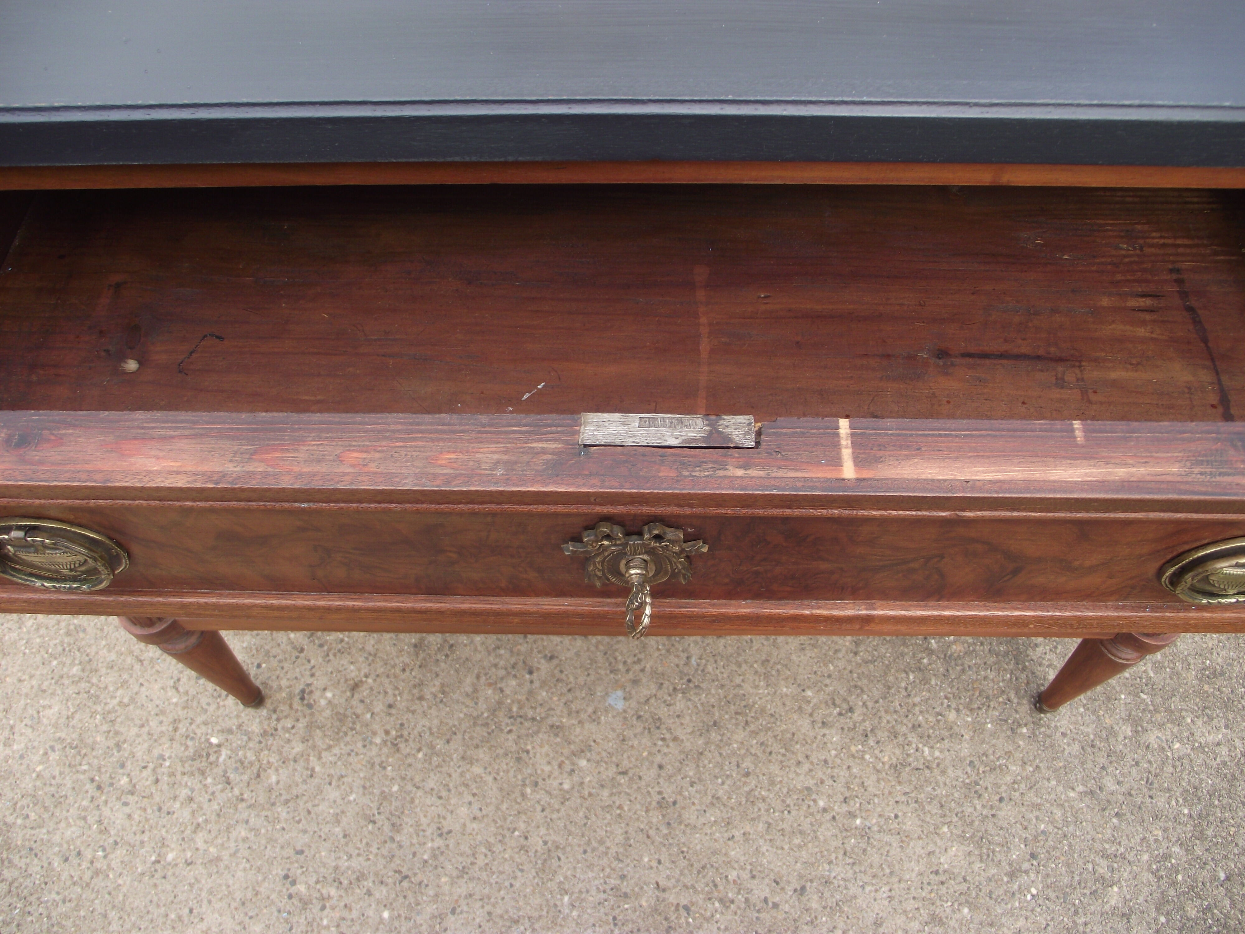 Louis XVI mahogany chest of drawers