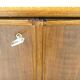Scandinavian walnut sideboard, Möbelfabrik Linen, Horda, Sweden, 1960