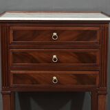 Small Mahogany Chest of Drawers, Louis XVI Style – Part 2 of the 19th Century