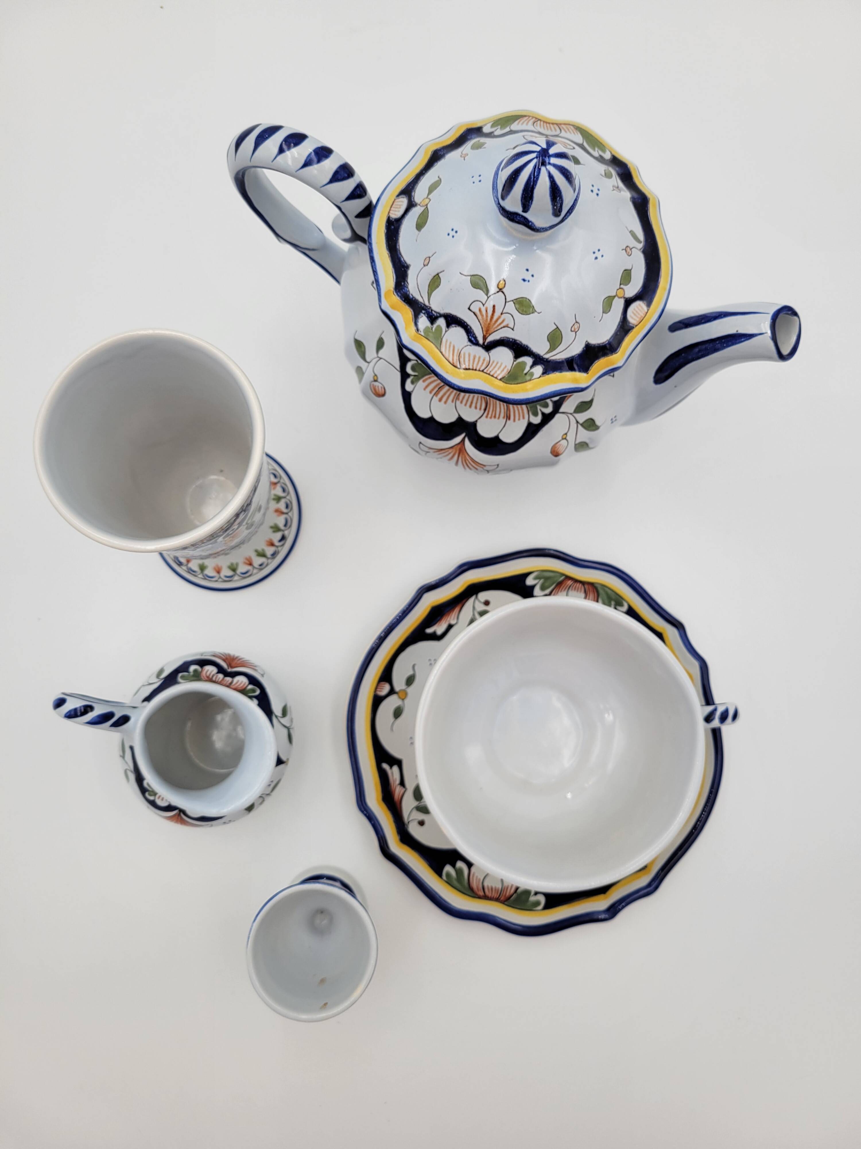 Porcelain service made in France
