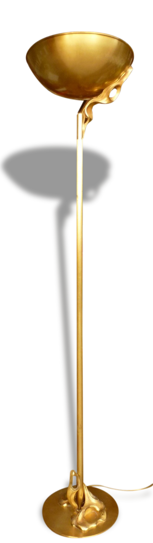 Floor lamp in bronze Mauro Marzollo Italian design