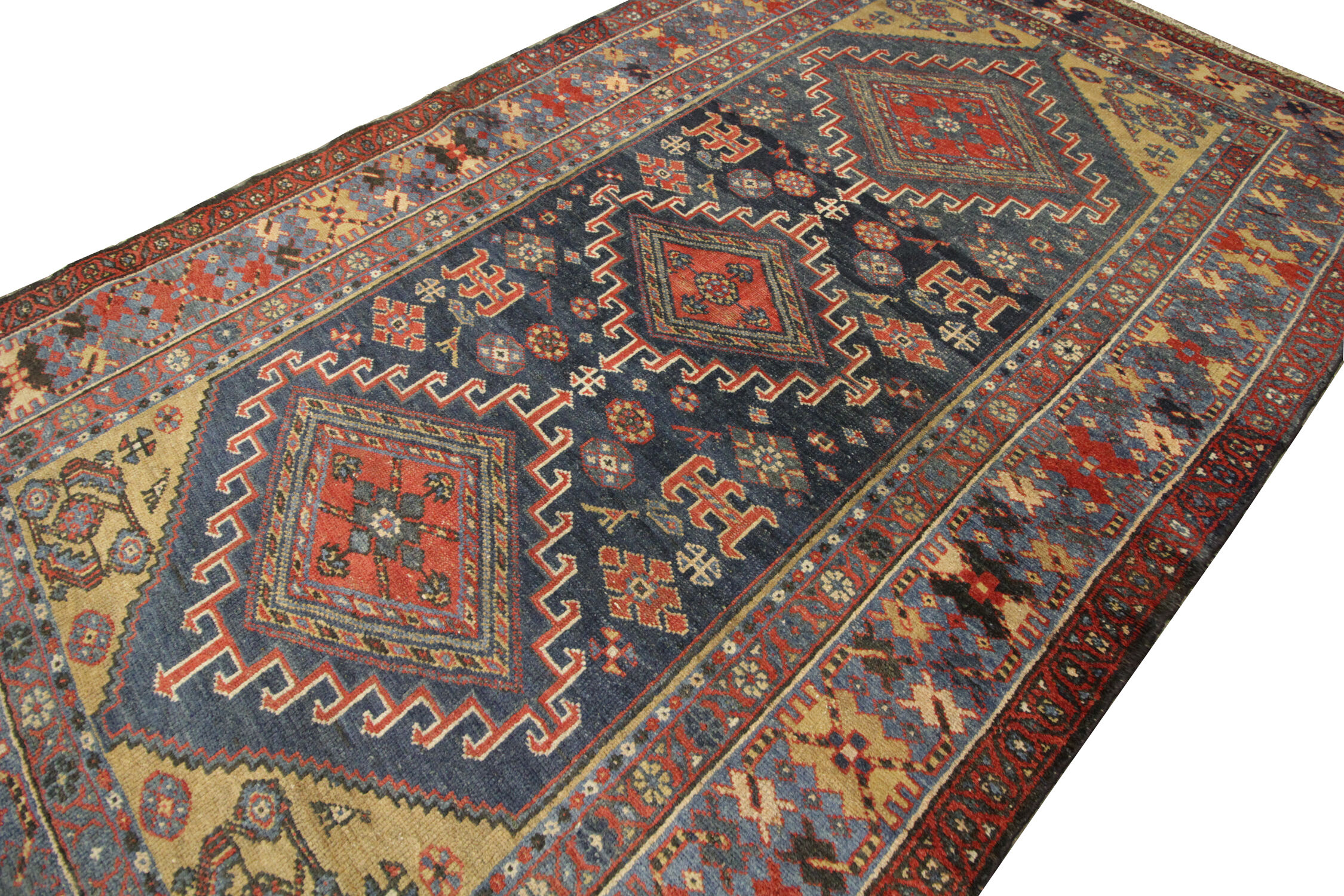 Handwoven Persian Caucasian Rug - 120x200cm