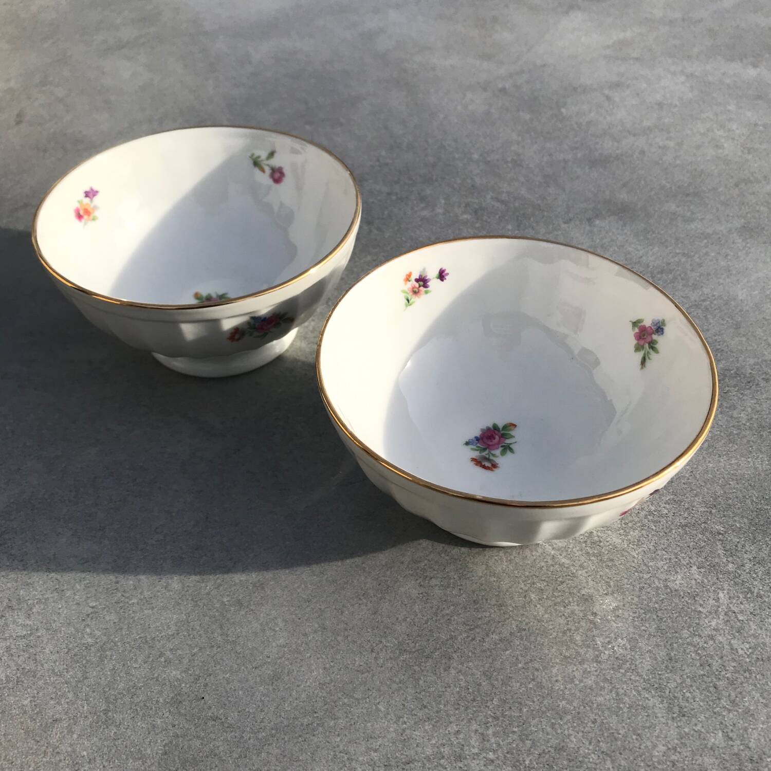 Two Limoges porcelain bowls