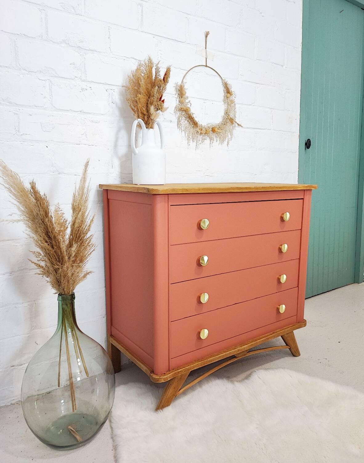 Revamped vintage chest of drawers