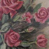 Bouquet of roses signed