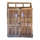 Wooden doors for an old shop front + frame