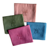 Antique monogram colored napkins