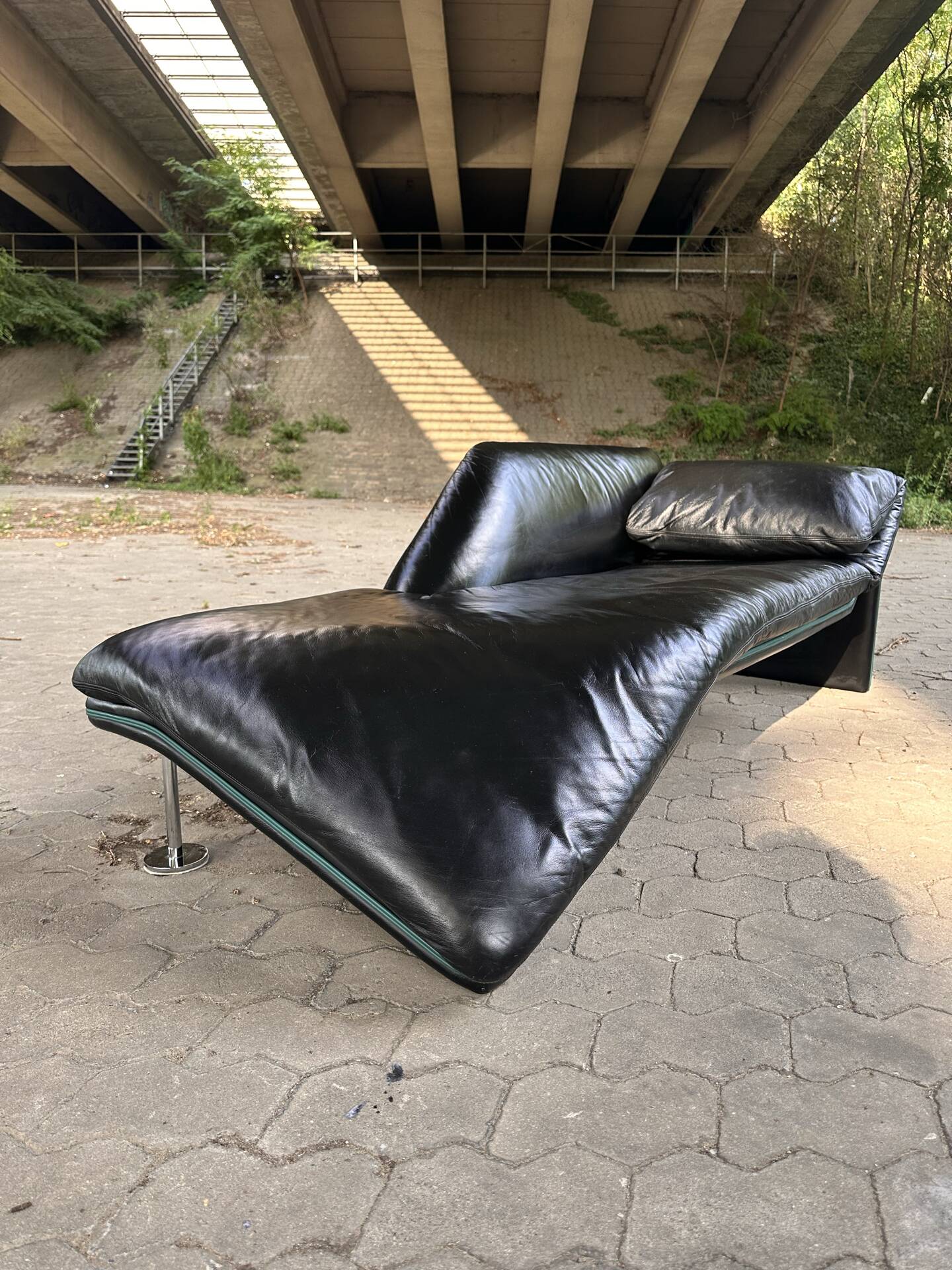 Chaise longue "Muse" – Jochen Flacke for E.Aigner – Germany, 1980