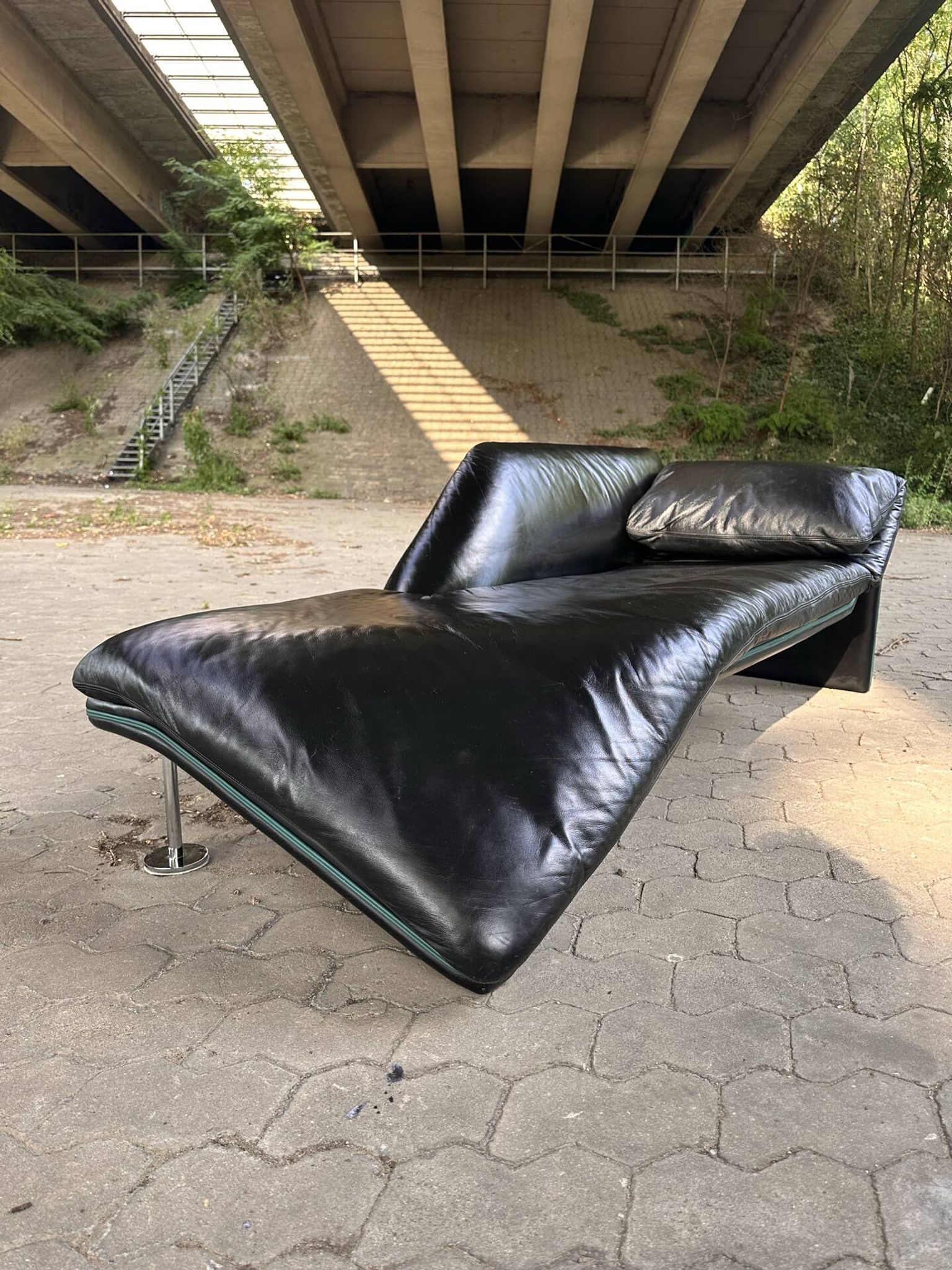 Chaise longue "Muse" – Jochen Flacke for E.Aigner – Germany, 1980