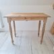 Farmhouse style solid wood desk / console / side table