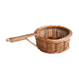 Wicker basket or wall décor, 60s
