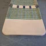 Chaise longue pliable