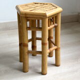 Bamboo plant holder stool