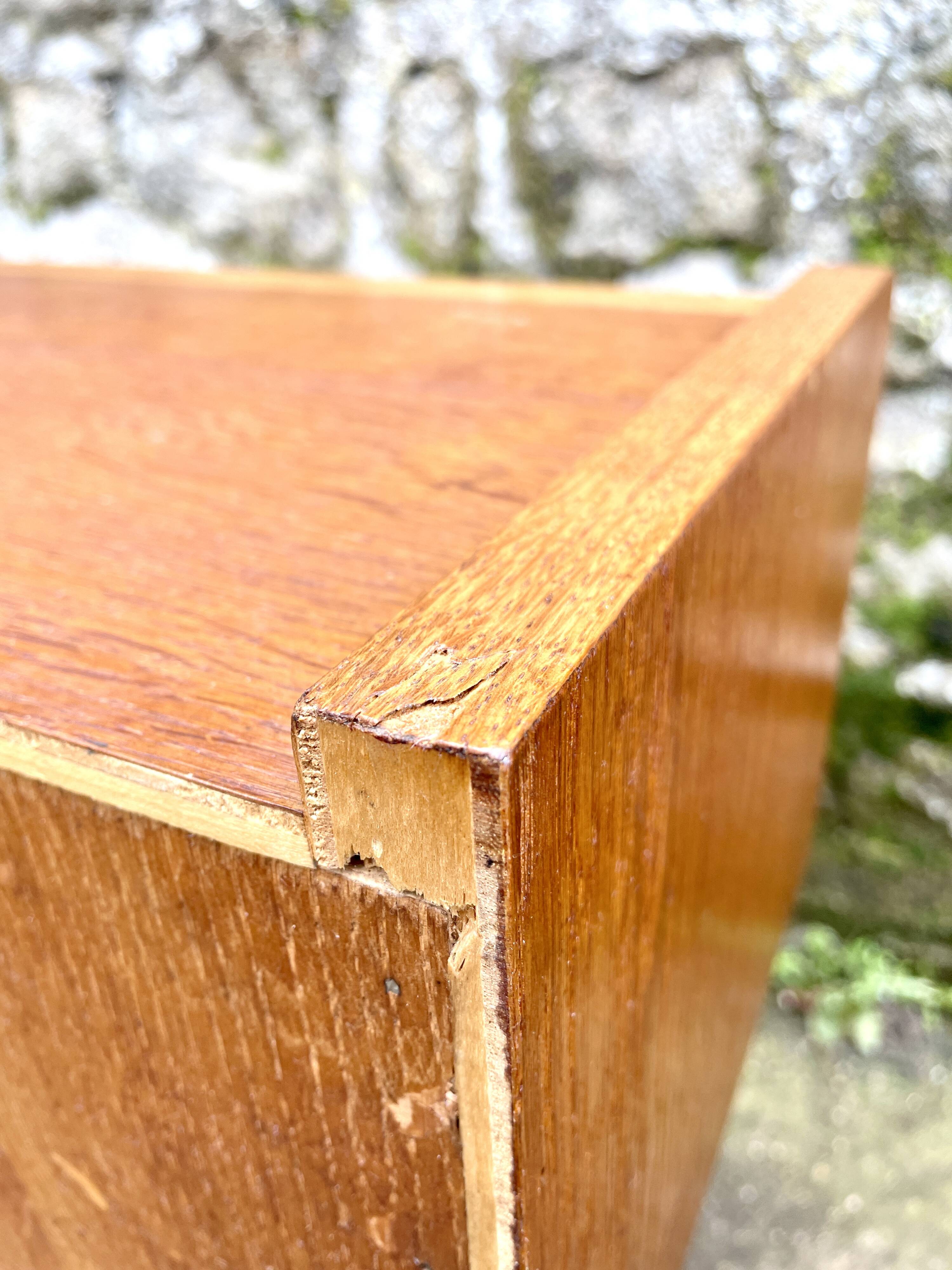 Pair of Scandinavian bedside tables