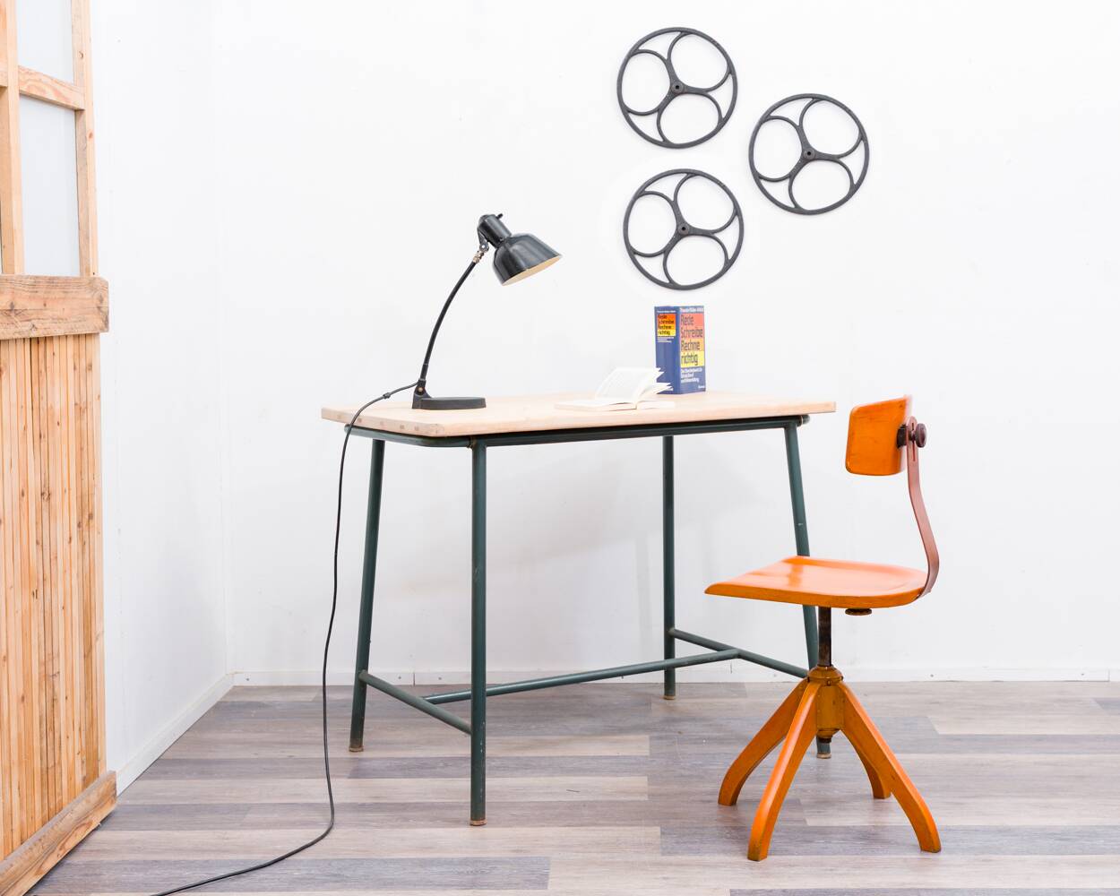 Office chair/architect's chair with industrial design,