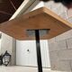 Design Pentagon table Charlotte Perriand for arches