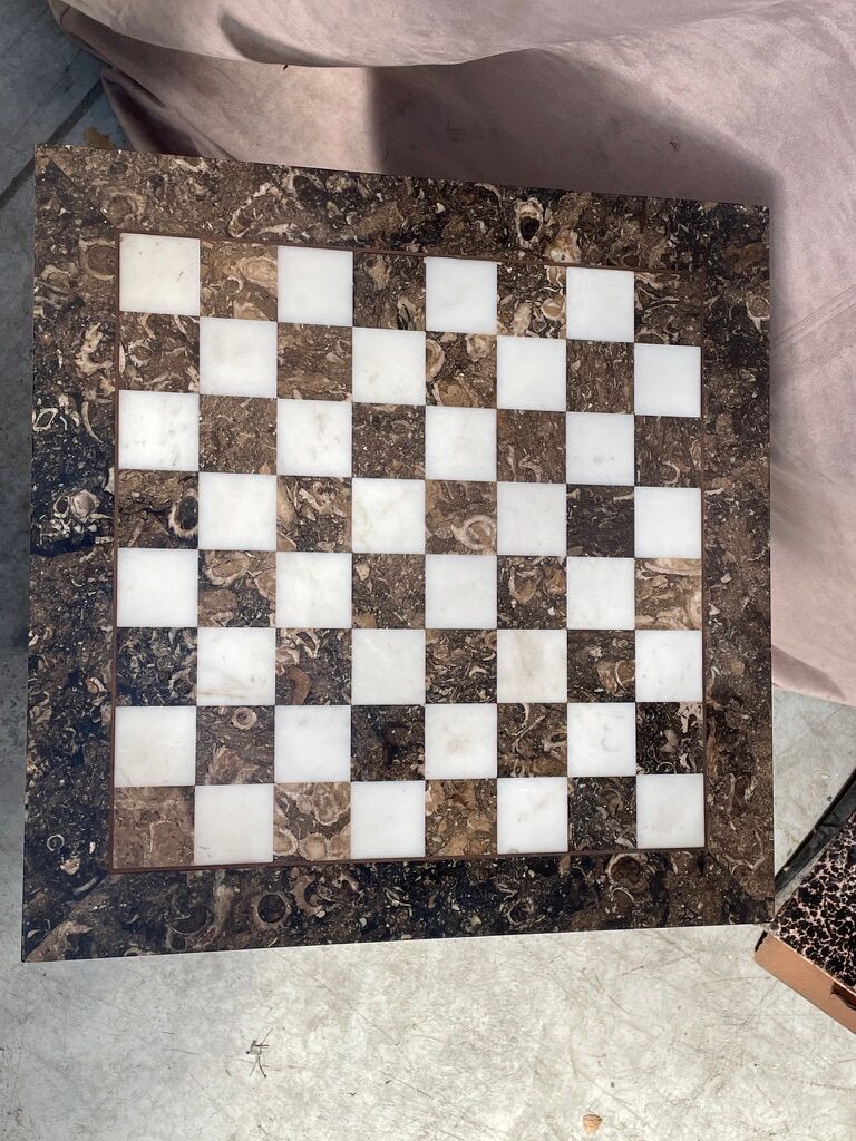Marble chessboard
