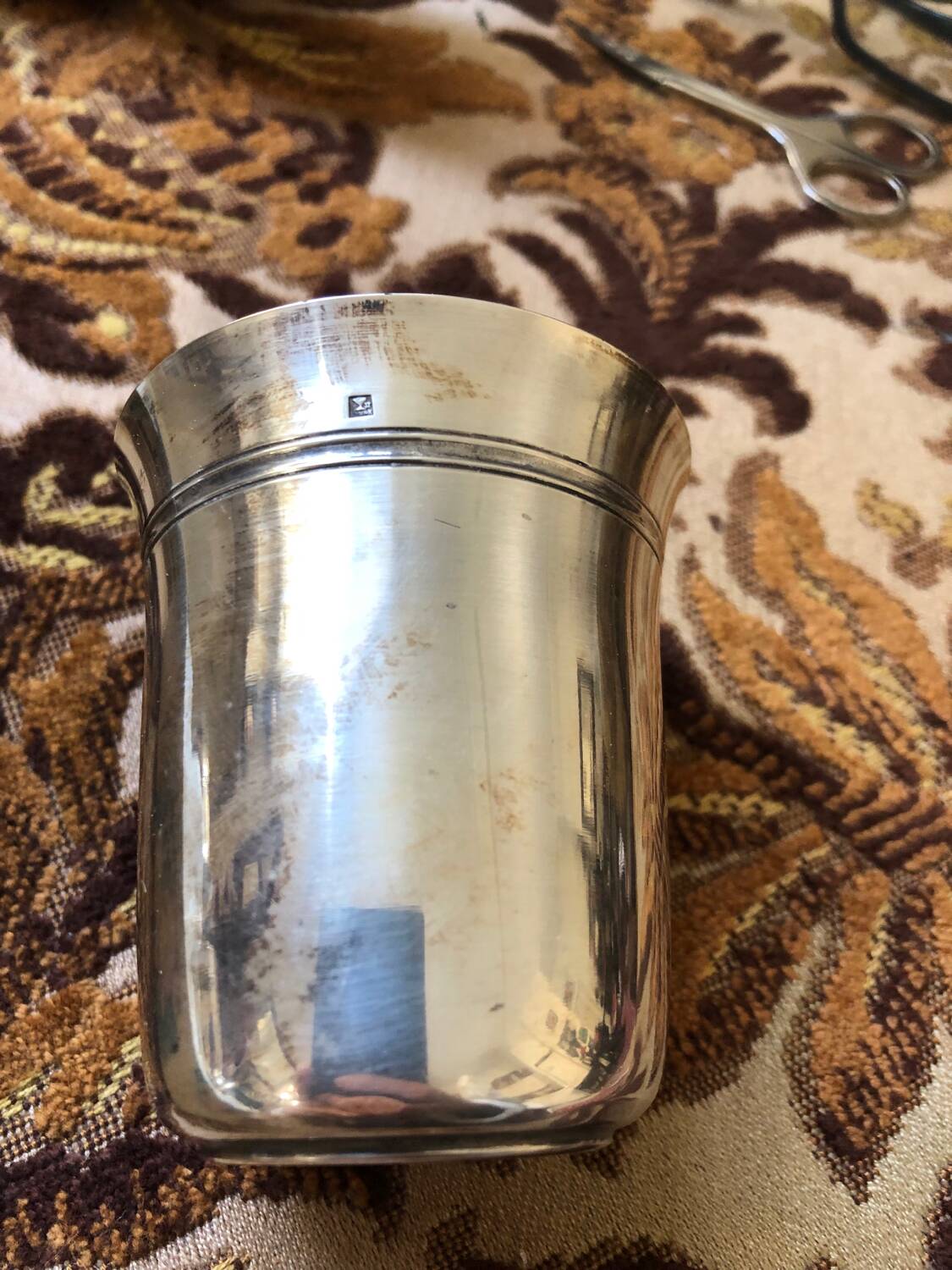 Silver-plated birth set