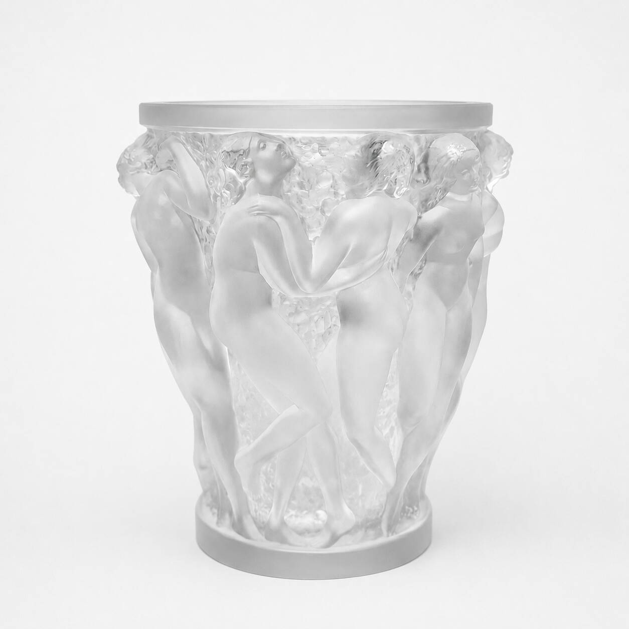 Lalique - Vase - Crystal - Bacchantes Vase Crystal
