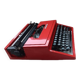 Machine a ecrire olivetti oxford s rouge