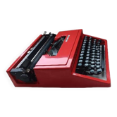 Machine a ecrire olivetti oxford s rouge