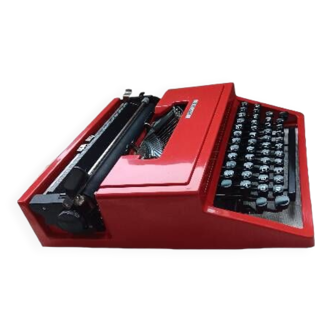 Olivetti oxford s writing machine red
