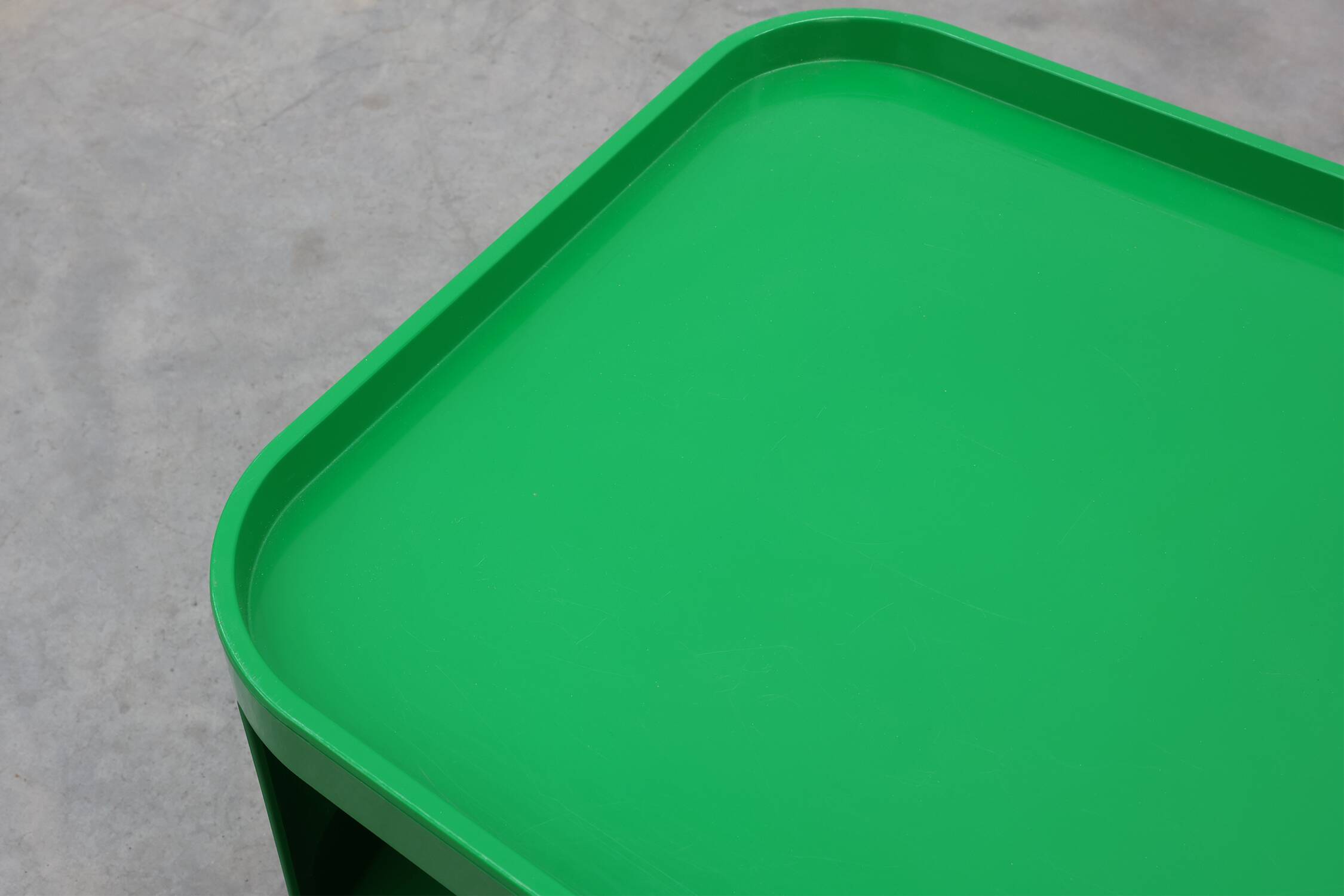 Unité de rangement verte Kartell Modèle 4970 par Anna Castelli Ferrieri, Italie 1970