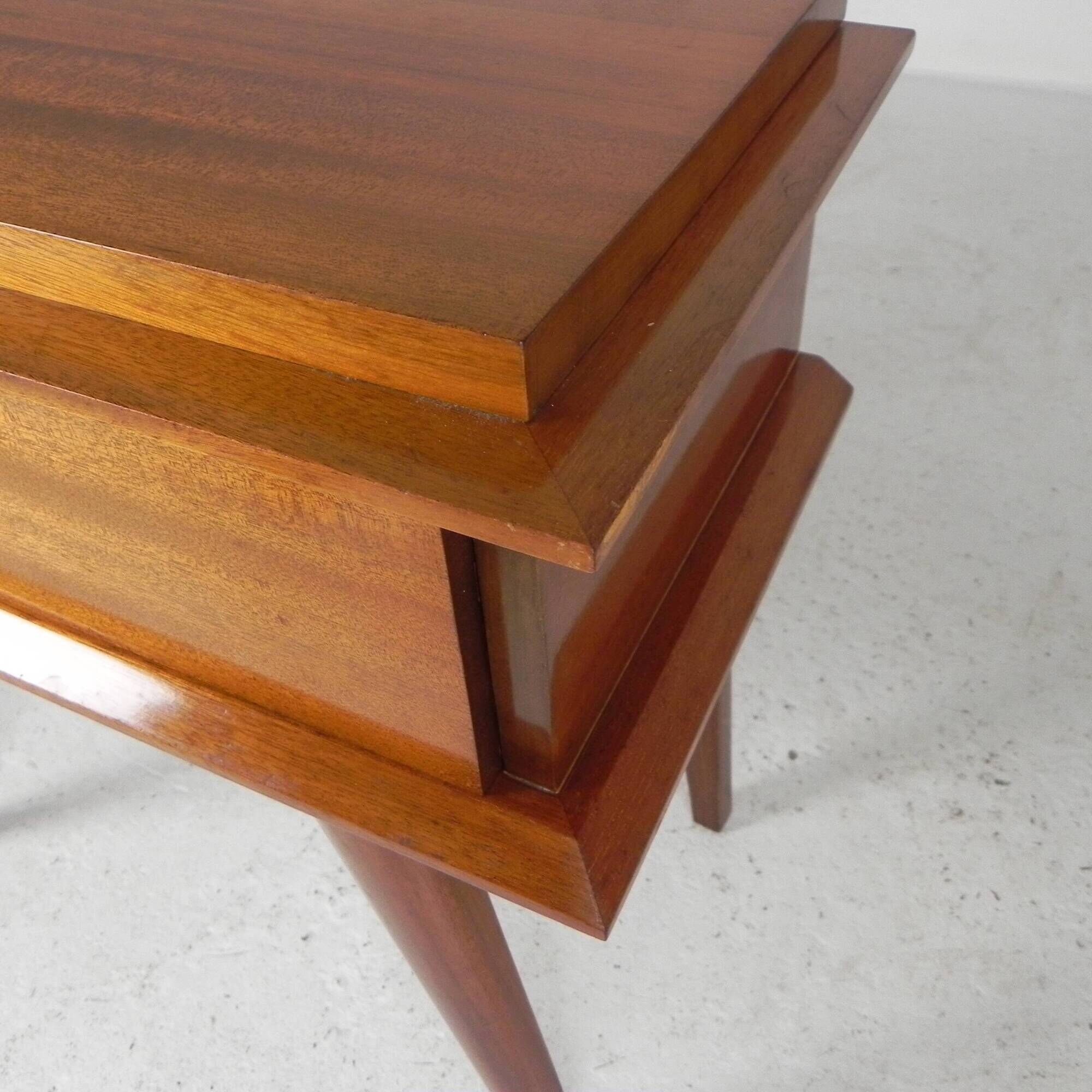 Table de chevet vintage en teck, années 1960