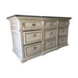 Craft furniture repatinated in marble style