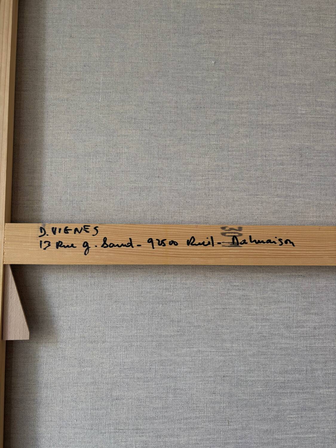 Modern signed painting