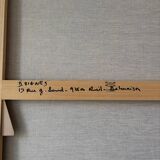 Modern signed painting