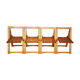 Série de 4 chaises pliantes  années 60