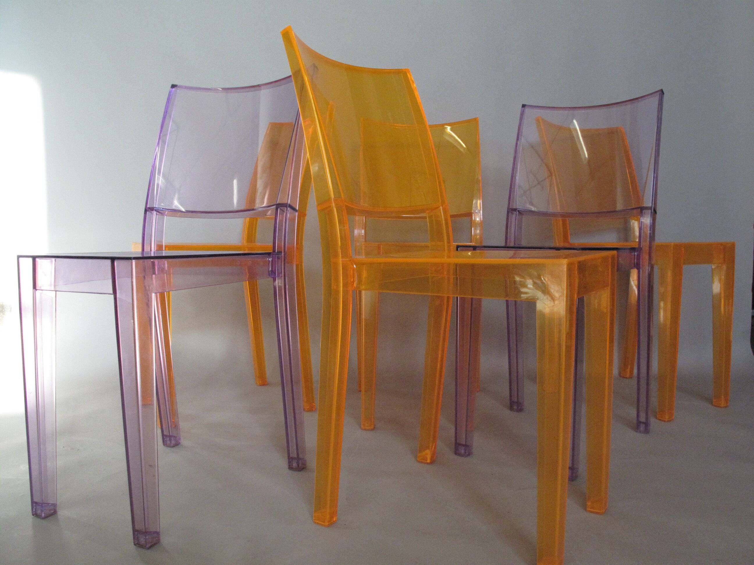 Set of 6 chairs "La Marie" by Philippe Starck for Kartell