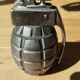 Briquet de table Vintage Grenade "Combat P.G.L." Japan 1950/60 - Complet