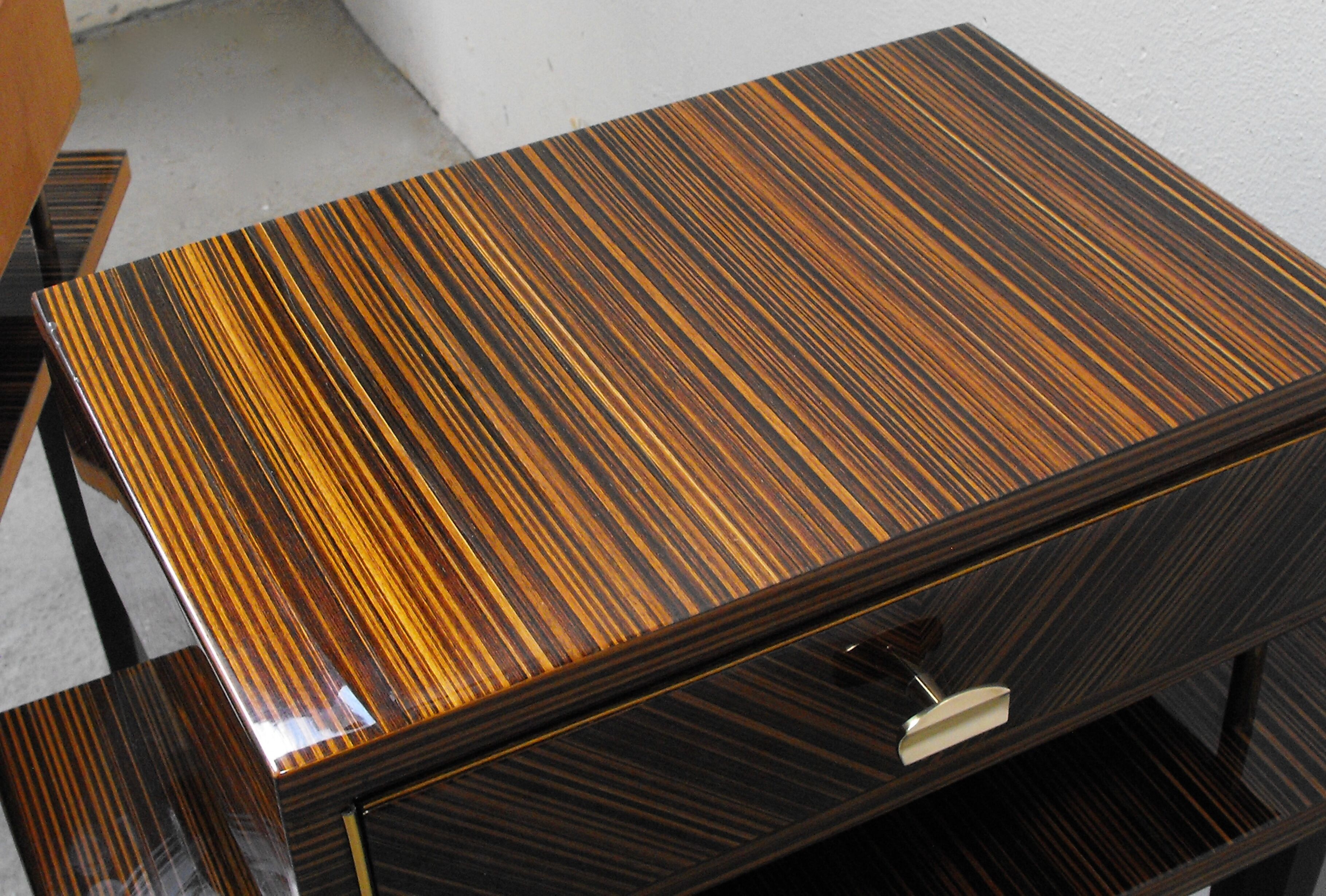 Paire de table de chevet années 50