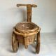 Cache pot bike bamboo wicker rattan