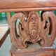 Collectible decorative Chinese library in exotic wood.