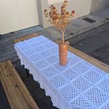 Guinguette table and benches set