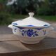 Art Deco Corsica soup tureen or vegetable dish by Digoin Sarreguemines 1930