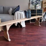 Wooden bench