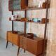 Norwegian teak storage furniture, Ergo model, 2 modules by blindheim