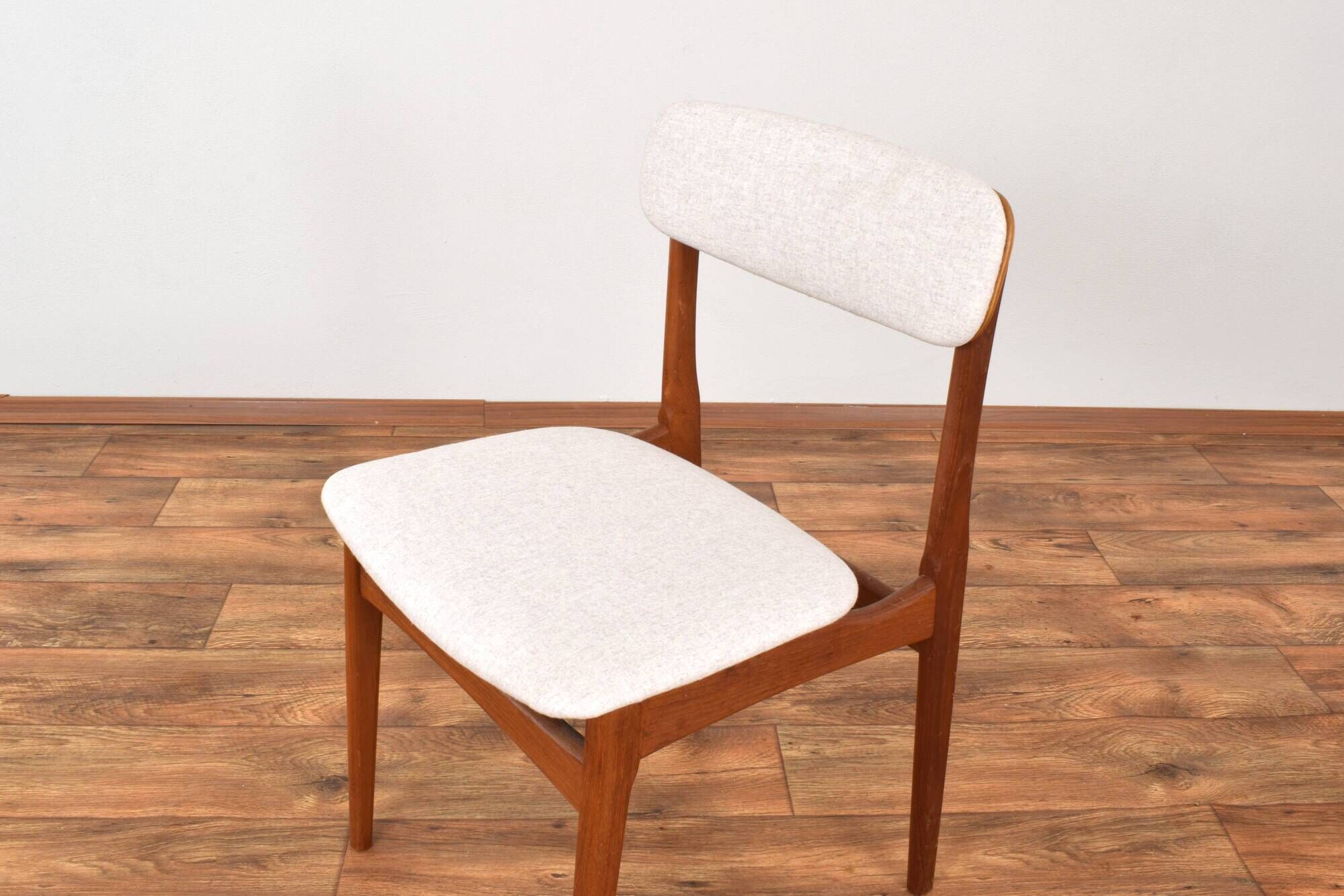 Mid-Century Danish Teak Dining Chair by B. Rasmussen for Thorsø Stolefabrik, 1960s, Set of 4
