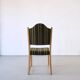 Henning Kjaernulf carved oak dining chairs | set of 6 | Denmark | 1950s