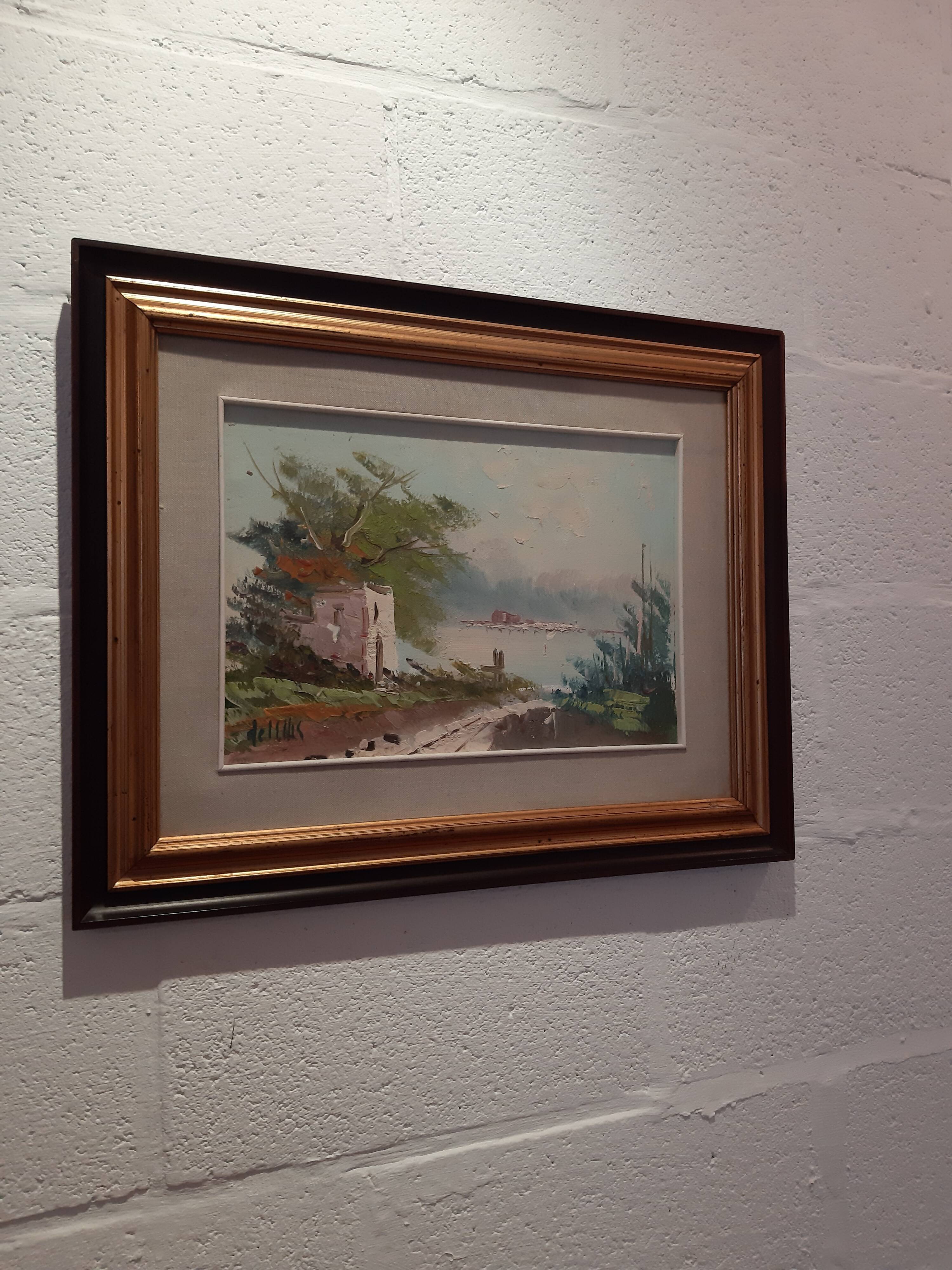 View of Venice, signed G. de Lillis mid-20th century