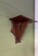 Antique wooden wall shelf