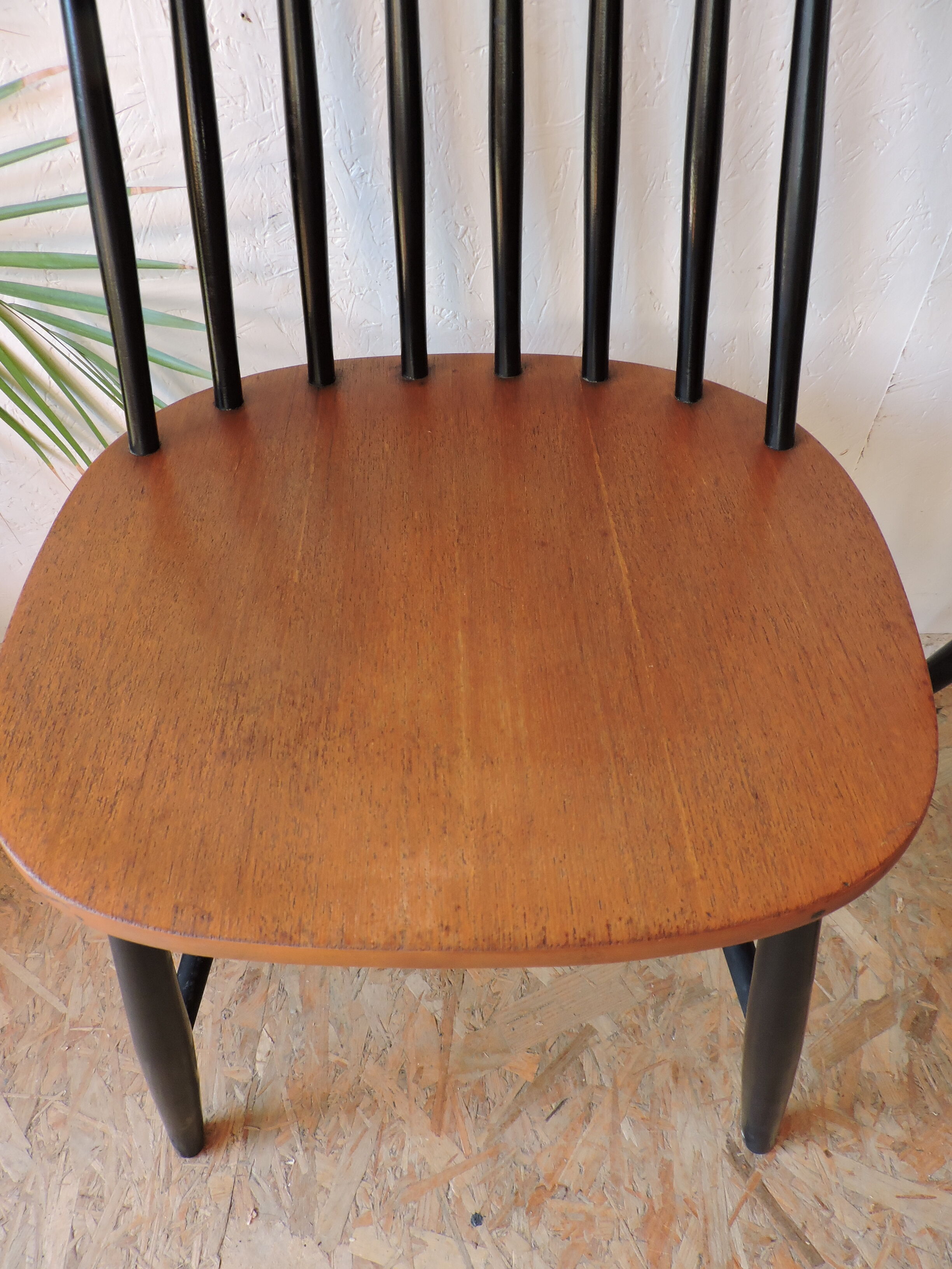 Set of 4 chairs Swedish 60s